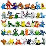 Toy, Play, Fun, 144 pcs/lot Toy Set Mini Action Figures 2-3 cm Pokeball Pikachu pokemons Go Monster children Gift, Children, Kids, Game