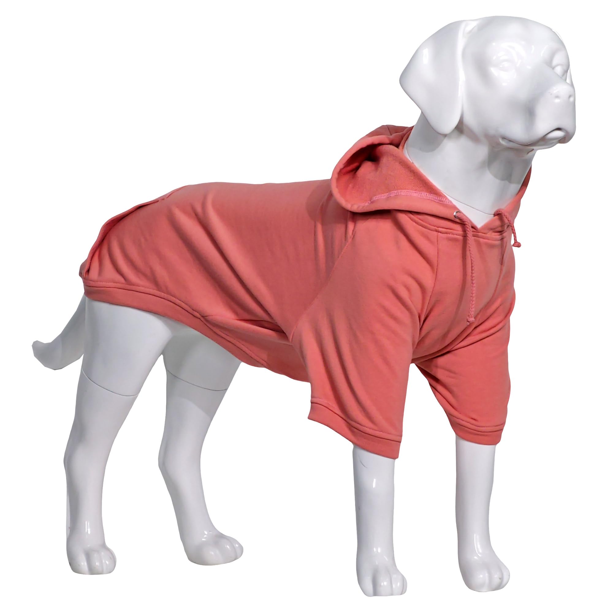 Pet Clothing Dachshund Dog Clothes Coat Hoodies Winter Autumn Sweatshirt for Dachshund Dogs 10 Colors 100% Cotton 2018 New (D-L, Lotus-Pink)