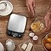 Tquens Food Kitchen Scale Digital Multi-Function Kitchen Food Scale With LCD Display and Tare Function Up To 11lb (5kg) Capacity with Units oz/ lb / g / ml