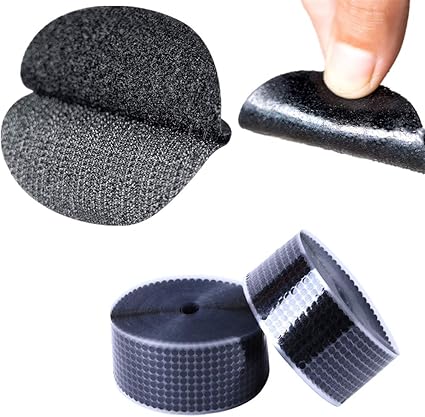Weseedoo Klettband Selbstklebend Extra Stark Klettverschluss Selbstklebend Klett Mit Super Klebrigen Leim Klebrige Klett 25m 82ft Haken Und Schleife Band 10mmblack Amazon De Kuche Haushalt