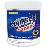 Turoco Marble Polishing Paste &ndash; Surface Repair Compound for Countertops, Showers &amp; Floors &ndash; Scratch &amp; Dullness Remover, Restores Shine on Quartz, Travertine &amp; Natural Stone &ndash; 2.2LB