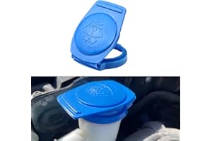 RAWSOMES Windshield Washer Fluid Cap Compatible with Porsche Cayenne 2003-2018, Windshield Wiper Fluid Reservoir Tank Bottle Cover, 1PCS Washer Reservoir Cap Replace 3Q0955455