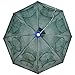 Goture Portable Folded Fishing Net Fish Shrimp Minnow Crayfish Crab Baits Cast Mesh Trap 8 Side 16 Holes