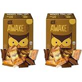 Awake Chocolate Bites (Caramel, 50 Count (pack of 2))