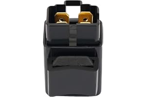 AHL Motorbike Starter Solenoid Relay Compatible with Yamaha YFM350 YFM 350 Raptor 350 2004-2013/Big Bear 350 YFM350FW 4X4 1987-1999/Big Bear 350 YFM350U 2X4 1996-1999/YFZ 450 YFZ450 2004-2013