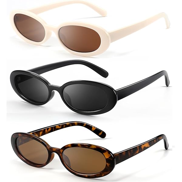 Lentes De Sol Retro Ovalados/Para Mujer/Marca/Diseño Vintage Gato/Rosa/Ciclismo | En Línea