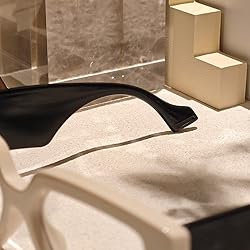 Laemzinv Oversized Square Blue Light Glasses for