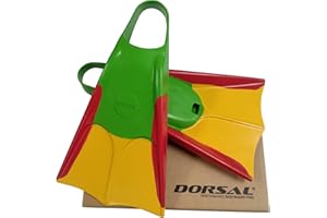 DORSAL Bodyboard Bodysurfing Floating Swimfins (Flippers) Comfortable Natural Gum Rubber for Swimming, Diving, Surfing