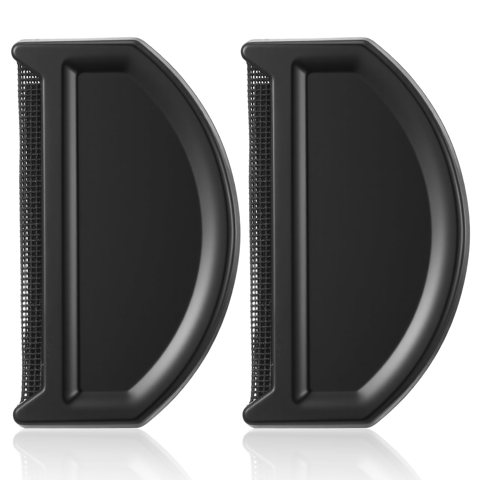 Photo 1 of 2 Pcs Cashmere Comb, Black Sweater Comb with Plastic Handle Portable Lightweight Cashmere Combs for De-Pilling Sweaters Clothes Scarves Wool Coats Pant Legs Knits Woolens