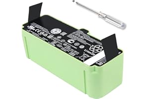 TsuLin for iRobot Replacement Roomba Lithium Ion Battery Compatible with Roomba 960 980 981 970 965 801 805 850 860 877 890 891 895 695 690 685 680 677 675 671 670 665 652 640 614 615 Series 4376392