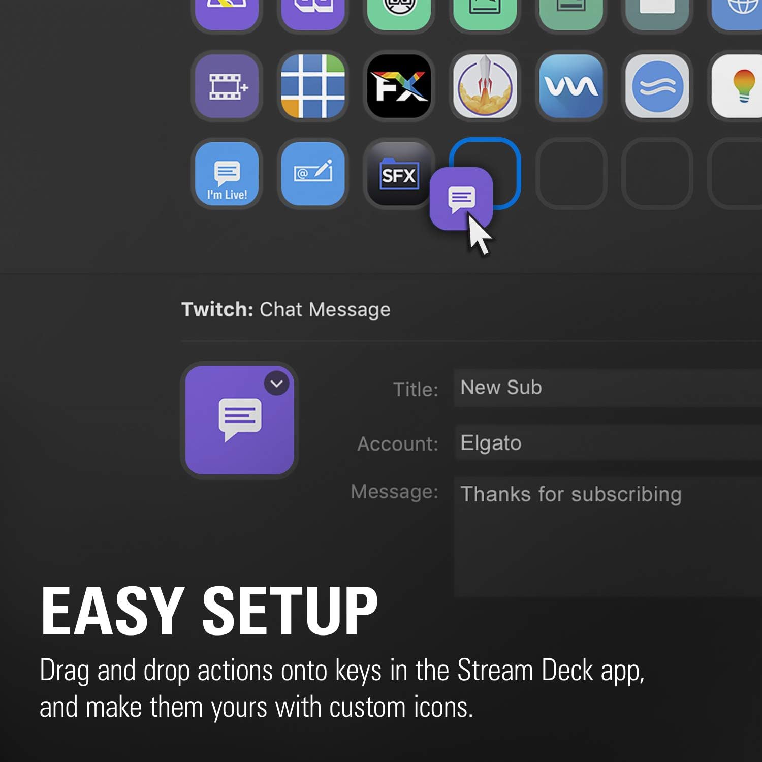 Elgato Stream Deck XL - Advanced Stream Control with 32 customizable LCD keys, for Windows 10 and macOS 10.13 or later: Computers & Accessories