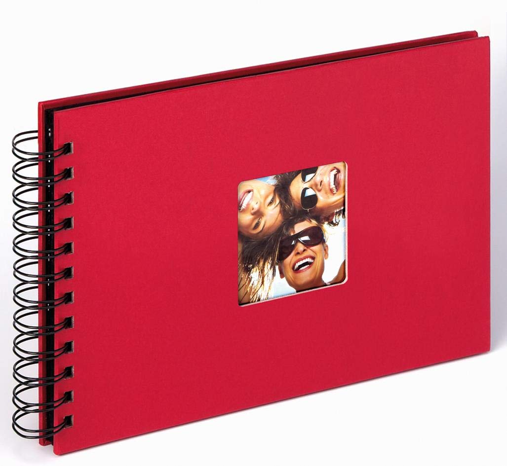 walther design SA-109-R Photo album Fun, 23x17 cm, red