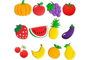 Refrigerator Magnets Creative Fruit Fridge Magnets Decorative Magnet for Kitchen Classroom Locker Whiteboard Refrigerator Mag