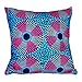 Heritage Decor African Print Ankara Fabric Decorative Throw Pillow Covers. 18