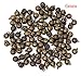 Honbay 100pcs 6mm Fashion Bronze Jingle Bell/Small Bell/Mini Bell for DIY Bracelet Anklets Necklace Knitting/Jewelry Making