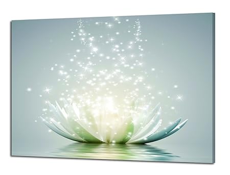 Pintdecor Glühwürmchen von Seerose Leuchtpanel, Tannenholz, Mehrfarbig, 100 x 70 x 4.5 cm