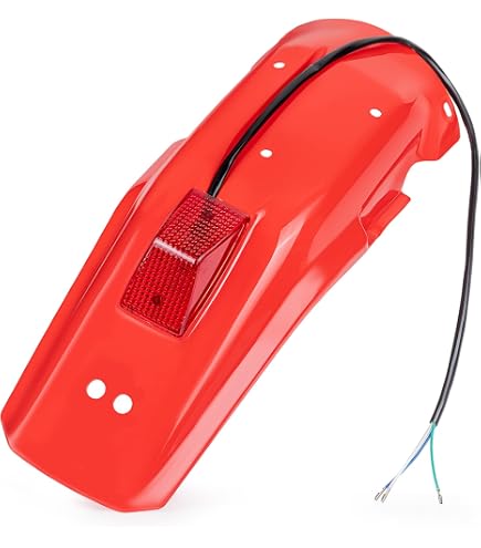 Amazon.com: Acerbis Super Motard Front Fender 2000 CR Red - Fits