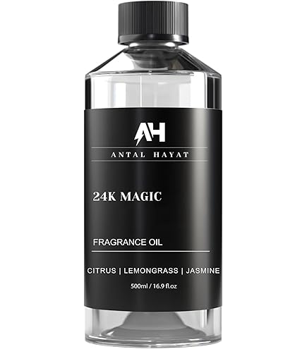 AromaPlan Hotel Collection 24K Magic | Natural & Vegan Aroma Scents - Diffuser Oil Blends For Aromatherapy - 6 Oz Luxury Hotel Inspired Diffuser Oils | Buy Now With Express International Delivery