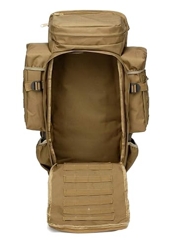 GEARDO Military Tactical Backpack Bag with Rifle Holder Hiking