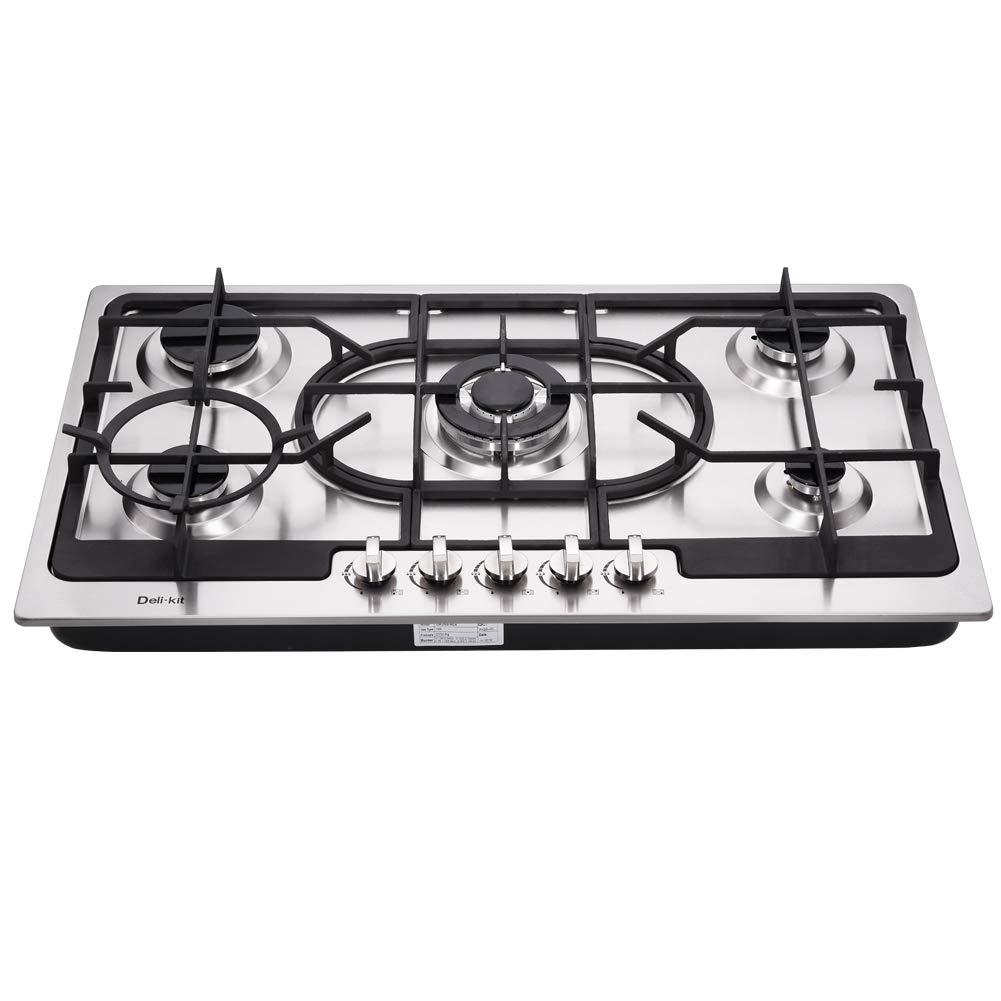 Appliances Deli Kit Dk258 A04 34 Inch Gas Cooktop Gas Hob Stovetop