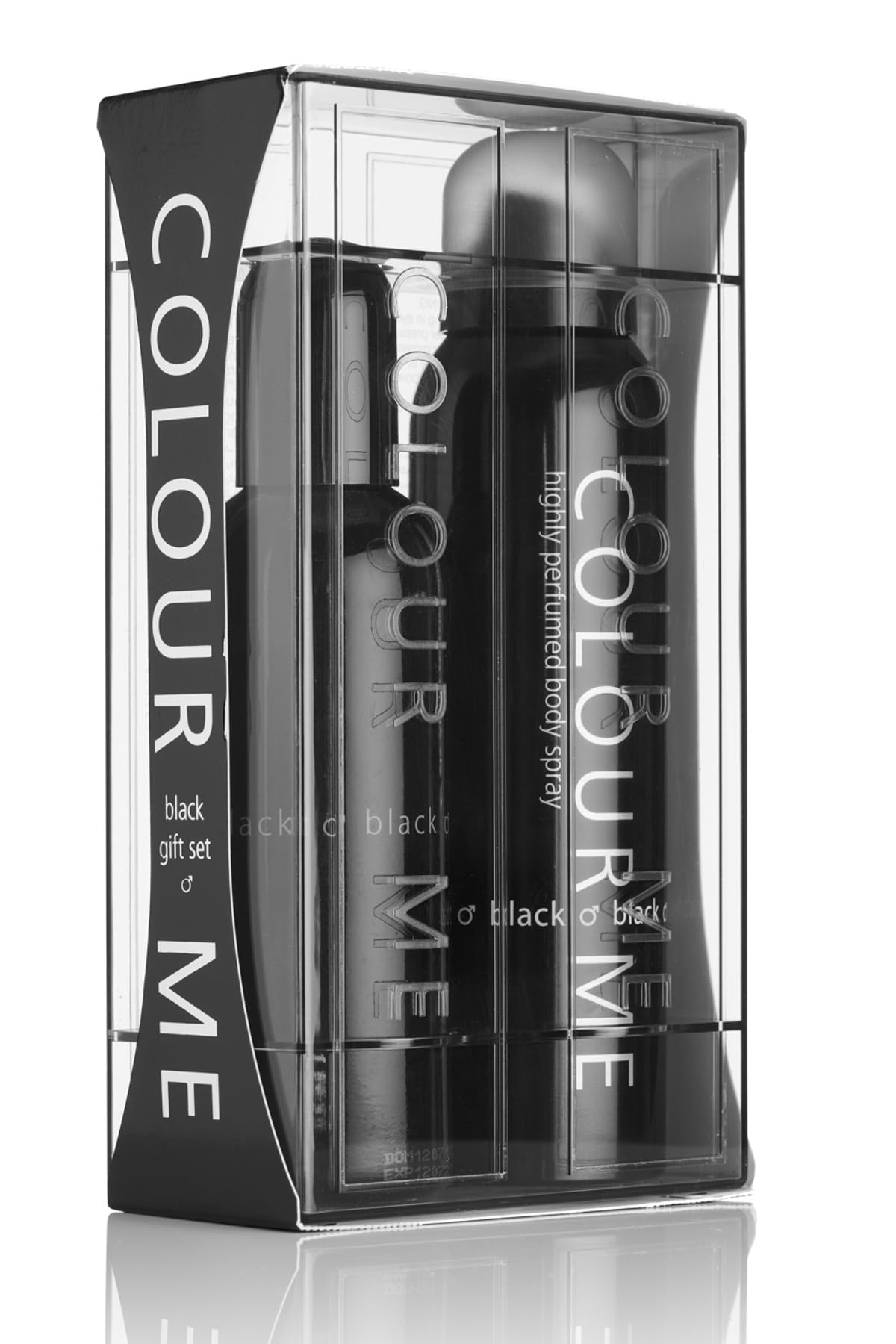 Colour Me Black - Fragrance for Men - Gift Set 100ml EDP/150ml Body Spray, by Milton-Lloyd