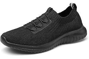 TIOSEBON Women's Slip On Walking Shoes Lightweight Casual Running Sneakers