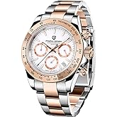 Pagani Design Men&rsquo;s Watches Full Stainless Steel Analogue Quartz Wrist Watch for Men Luxury Waterproof Dress Wristwatch Date