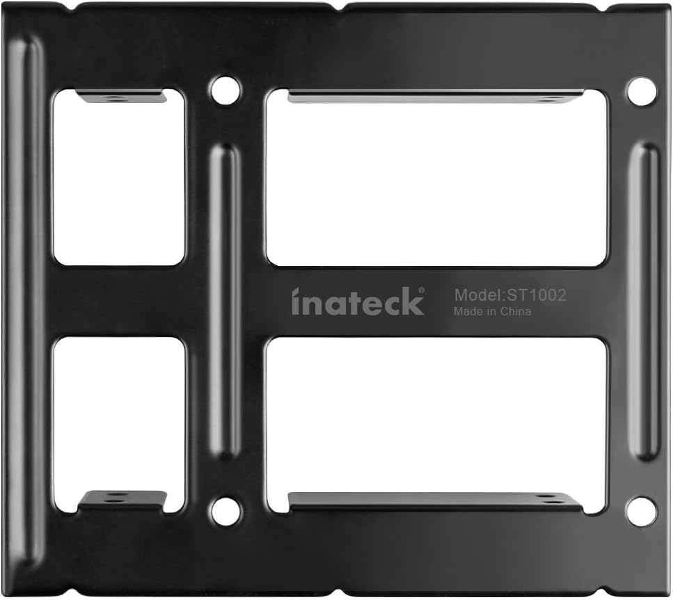 Inateck SSD Mounting Bracket 2.5 to 3.5 with SATA Cable and Power Splitter Cable, ST1002S: Computers & Accessories