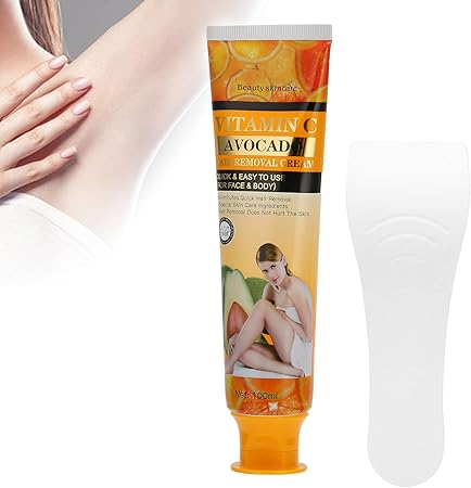 Amazon Vcシアバター脱毛クリーム ビタミンc痛みのない体毛脱毛クリーム 脇の下 太もも 腕 脚 脇の下の脱毛 穏やかな脱毛クリーム 100ml Zjchao 大人用ハブラシ 通販