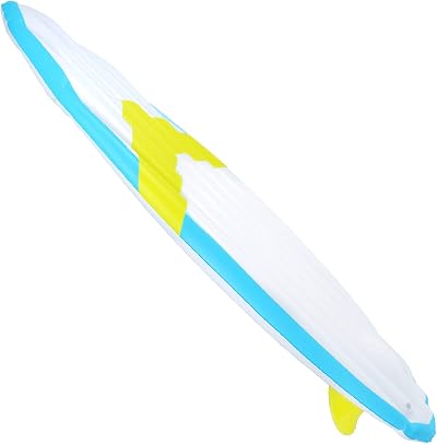 Henbrandt Inflatable Surfboard 150cm White Kids Beach Pool Toy