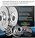 Callahan 513123X2 [2] Pair Front Premium Grade [ 5 Lug ] Wheel Hub Bearing Assemblies [ 513123 ]
