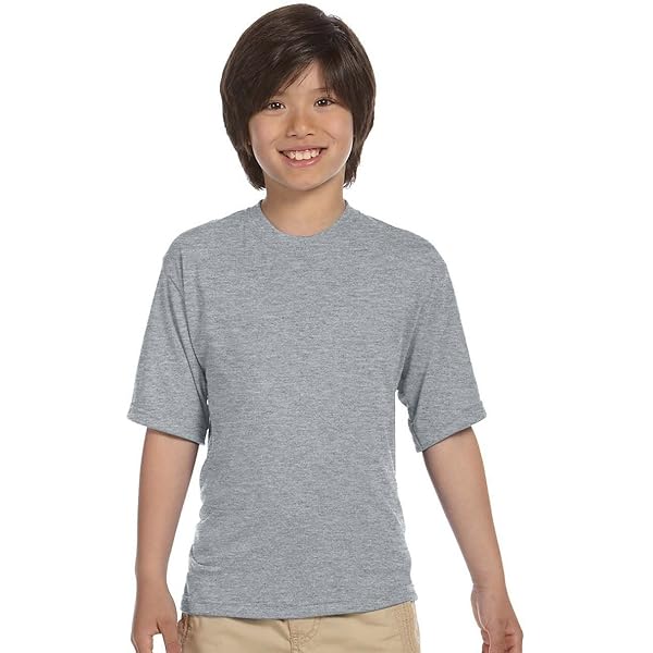 Amazon.com: JERZEES Dri-Power® Sport Youth Short Sleeve T-Shirt S