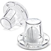 Pirjeco Boat Self Bailing Ball Scupper Valve Self-Bailing Scupper Valve Fits 3/4 inch to 1-1/2 inch Openings Replacement for Marine Flow-Max Ball Scuppers Fits