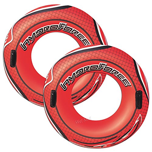 2 Pack Hydro-Force Inflatable Swim Ring 40"