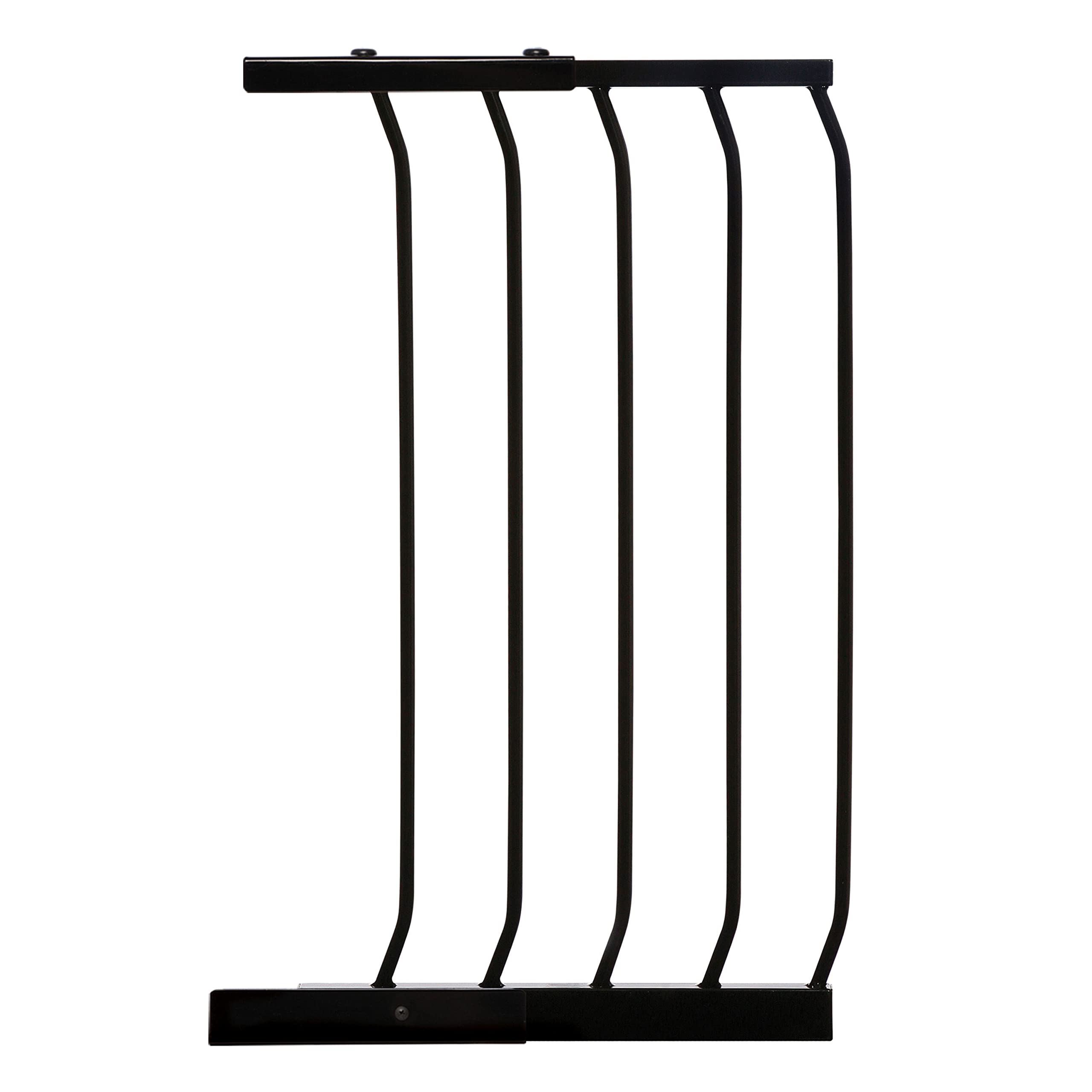 Dreambaby Chelsea Gate 36cm Wide Extension - Safety Gate Extender Kit - Fits Chelsea Gates with Standard Height of 75cm - for Pressure Mounted Child Security Gates - Black