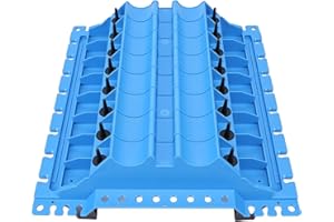 Tbest Engine Cylinder Head Tray Organizer, Maintain Engine Components Neatly Arranged, Store Valves, Springs, Camshafts, and 