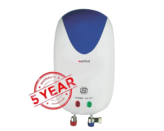 ACTIVA Instant 3 LTR 3 KVA SPCEIAL Anti Rust Coated Tank Geyser with Full ABS Body with 5