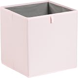 Amazon Basics Collapsible Fabric Storage Cubes Pack of 6 Peony Pink 33 x 38 x view 3