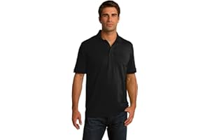 Clothe Co. Men's Big and Tall Polo Shirt, Men's Tall Polo Short Sleeve Performance Cotton Blend