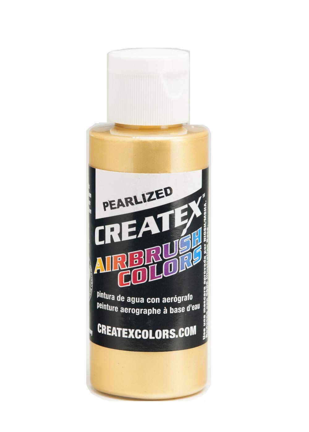 CREATEX Airbrush Colors Pearlized 5307 Satin gold