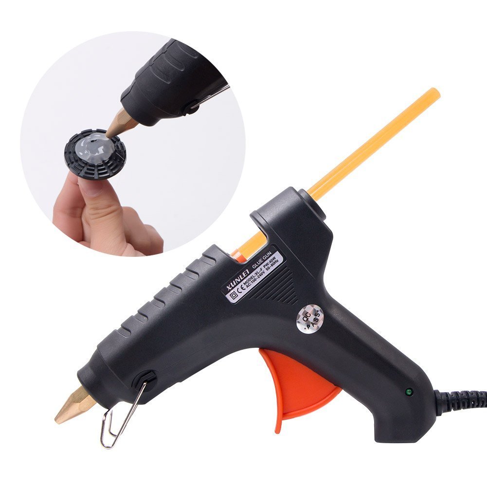 Mookis Outils Débosselage sans peinture,Réparation dent de Paintless,34 pcs Carrosserie outils kits Extracteur de colle bosse voiture Pistolet à colle