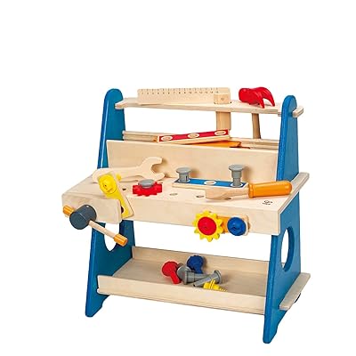 Hape Kids Wooden Tool Box Set with Workshop Tools Panama Ubuy