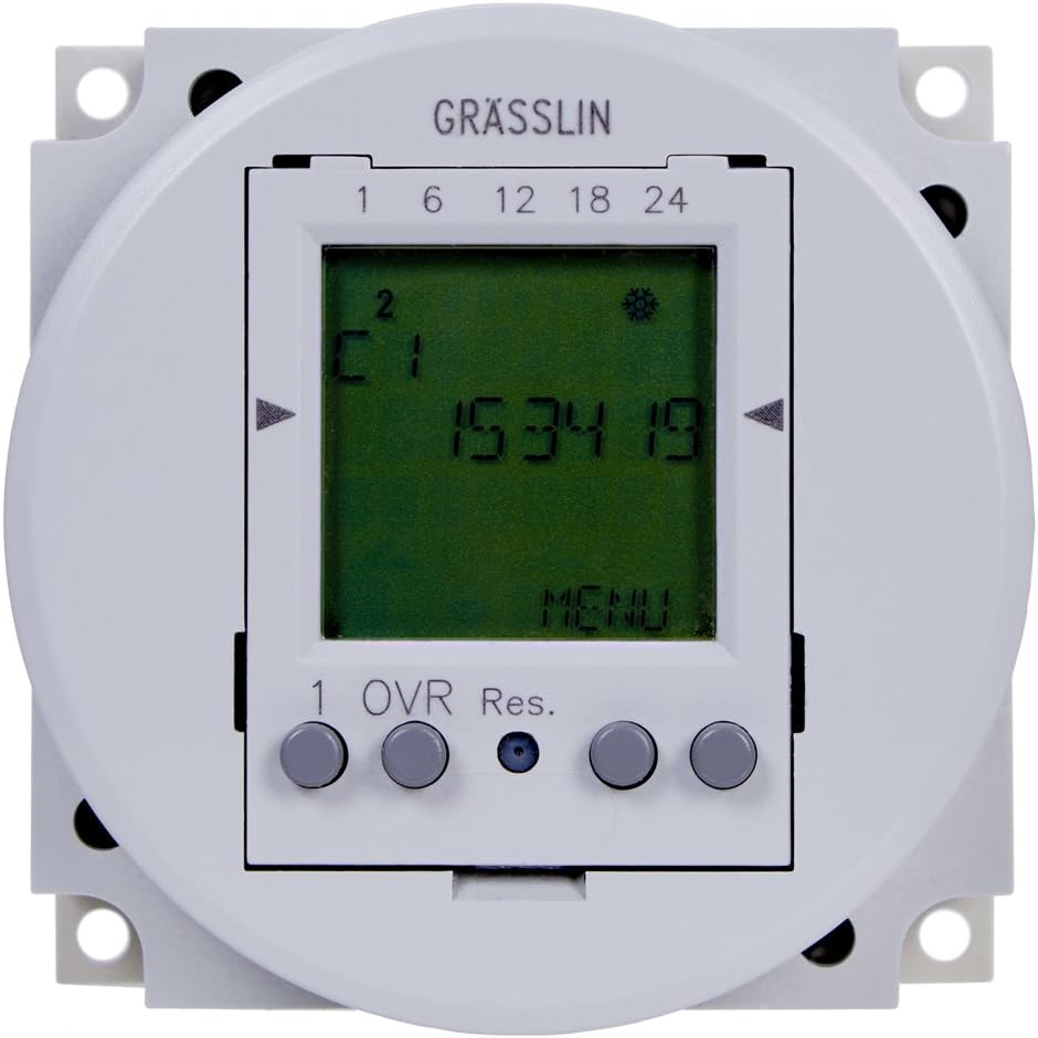 Grasslin by Intermatic FM1D50120U 24Hour/7Day 120VAC Electronic Timer Module with Automatic