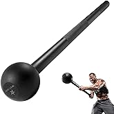 Yes4All Steel Mace Bell for Strength Training - Support Full Body, Muscles, Shoulder, Grips & Forearms Workouts 5 to 30lbs Fo