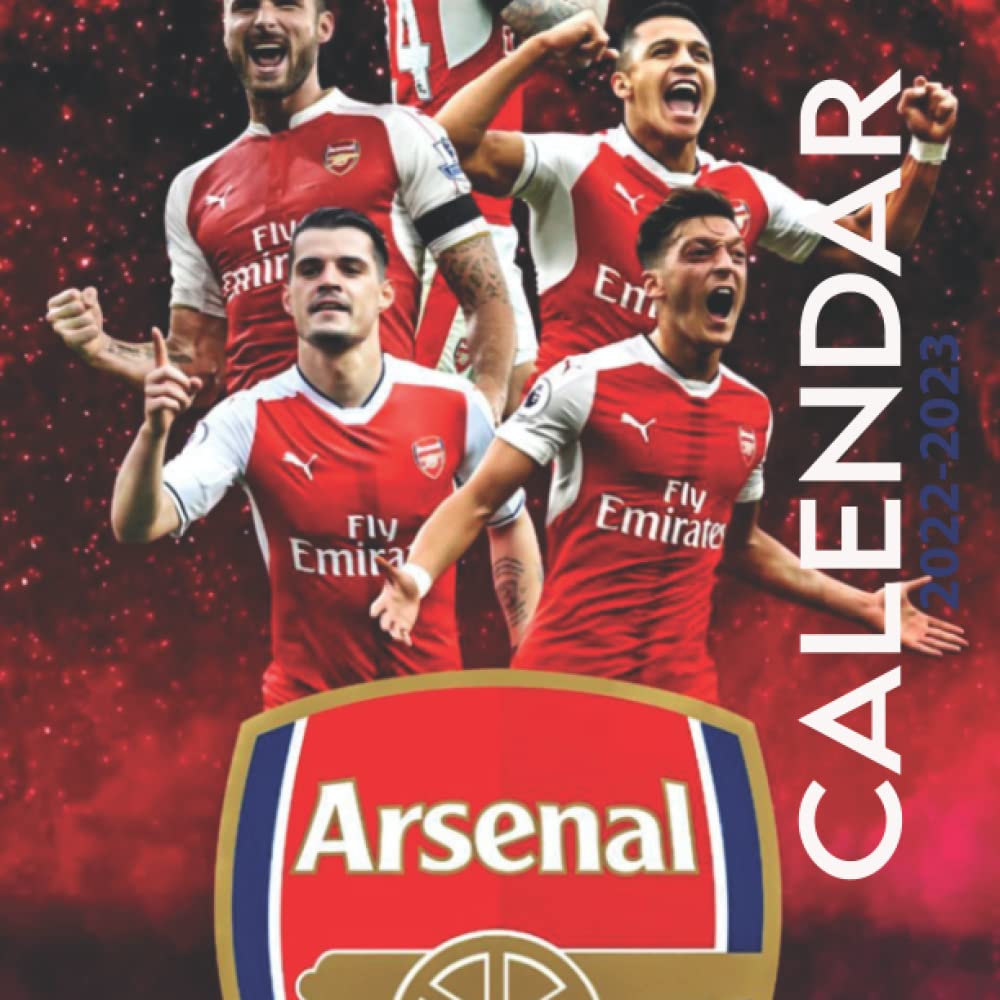 Calendrier Football 2023 Arsẹnal Calendar 2022: Football Club Calendar 2022, January 2022 - December  2022 Plus 6Months Bonus Of 2023, 18 Months, Official Squared Monthly, Mini  Planner ... Calendrier: Calendar, Arsenal: 9798791419422: Amazon.com: Books