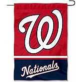 Washington Nationals Double Sided Garden Flag