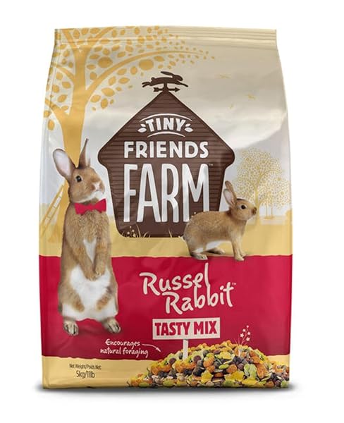 SUPREME TINY FRIENDS FARM RUSSEL RABBIT TASTY MIX 5.5LB