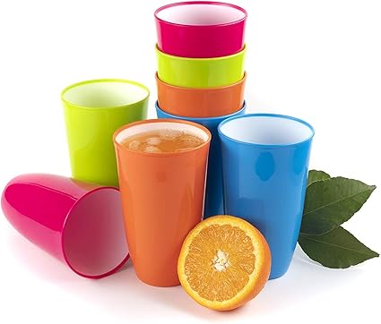Plastic Cups Tumblers Glasses Kids Beakers Pint Unbreakable 0 65l Set Of 8 Amazon Co Uk Kitchen Home Plastic Cups Tumblers Glasses Kids Beakers Pint Unbreakable 0 65l Set Of 8 Amazon Co Uk Kitchen Home