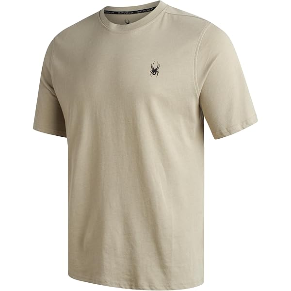 【SPYDER】 Men Monogram Short Sleeve T-Shirt /追跡付 Amazon.com: Spyder Men's Active Shirt - Fitted Short Sleeve