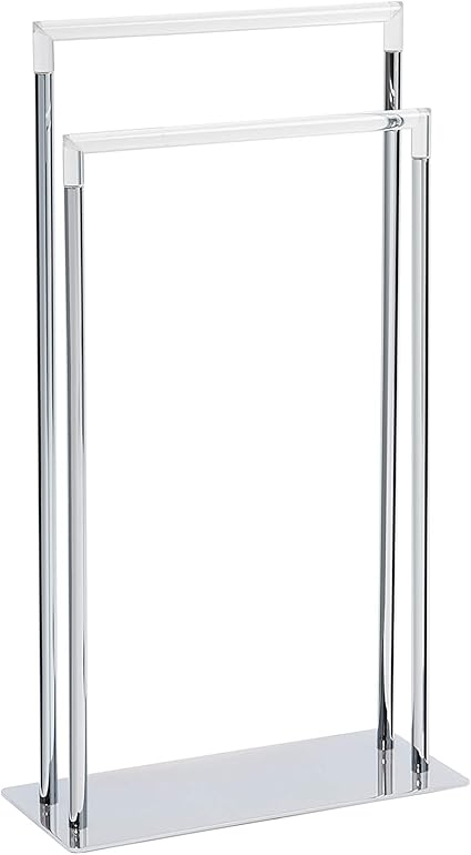 ANDREA HOUSE Toallero de Metal Cromado y acrílico: Amazon.es ...